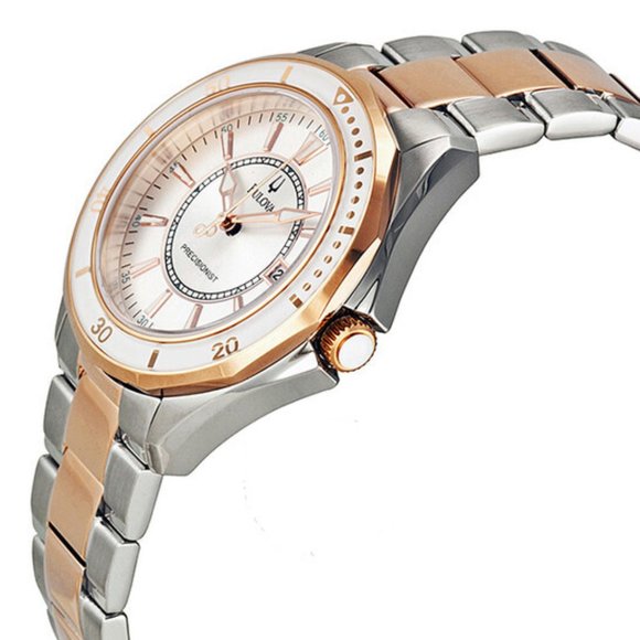 Stunning Brand New Women's Bulova Precisionist Collection Two-Toned Watch - Picture 4 of 7